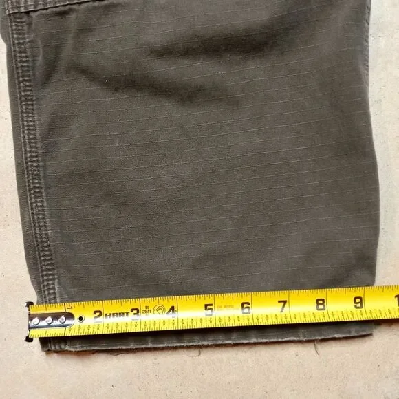 Carhartt B342-DFE Ripstop Distressed Cargo Double Knee Work Pants Size 44x30